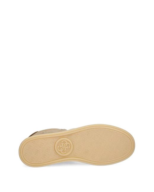 Guess Natural Jhell Perforated Sneakers