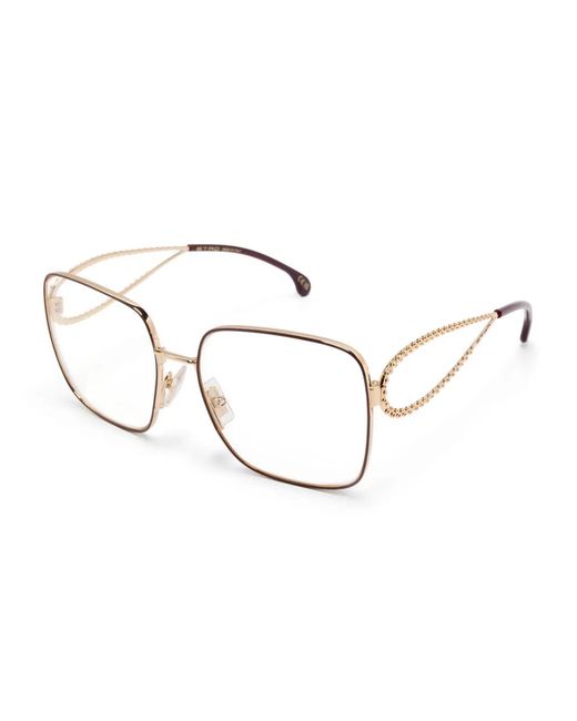 Etro Red Square-Frame Glasses
