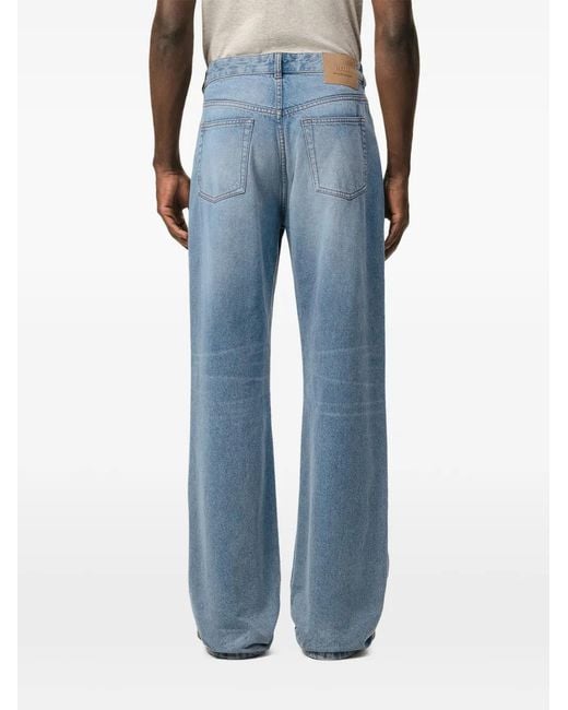 Jean À Coupe Ample AMI pour homme en coloris Blue