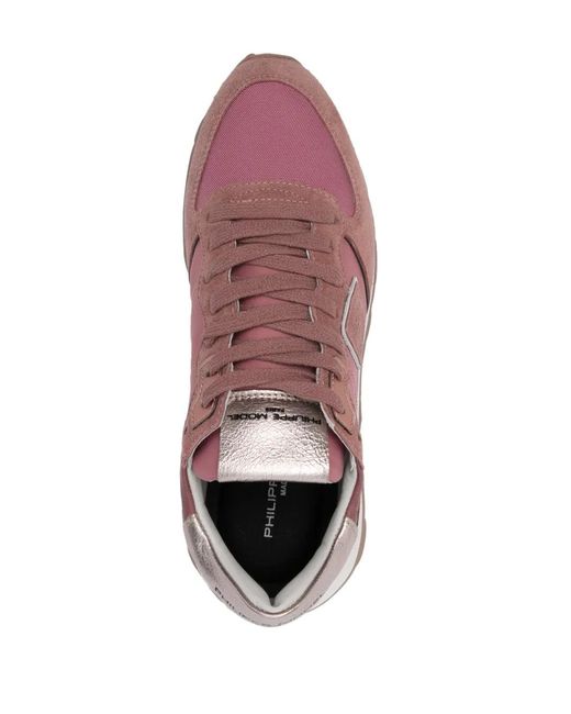 Philippe Model Pink Tropez Haute Sneakers