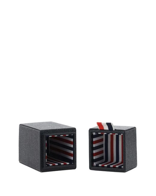 Thom Browne Black Leather Perfume Case for men