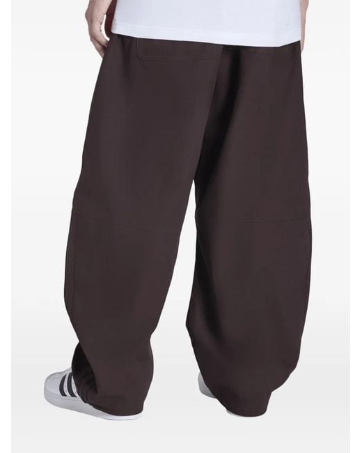 Adidas Blue Originals Canvas Cargo Trousers for men
