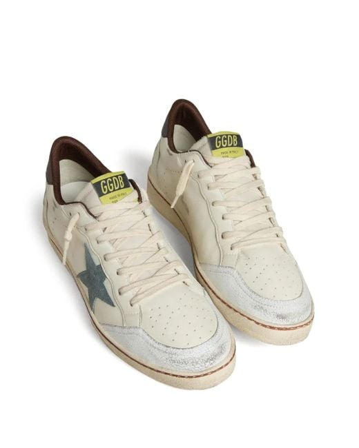 Golden Goose Deluxe Brand Brown Ball Star Trainers for men