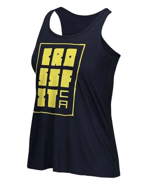 Reebok Blue Racerback Tank Top