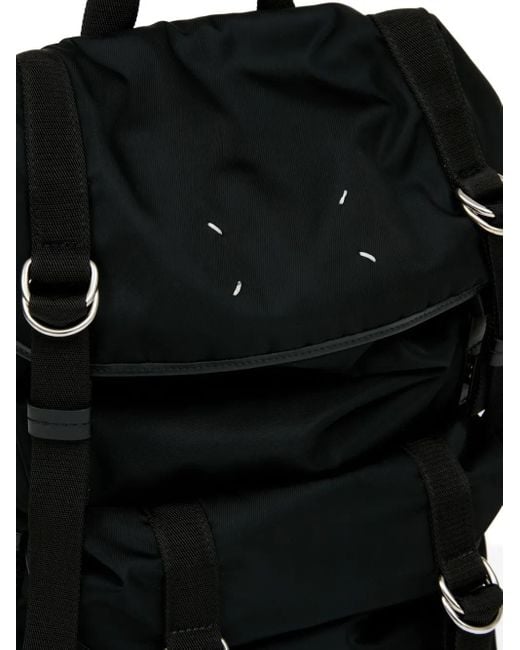 Maison Margiela Black High-Tech Medium Backpack
