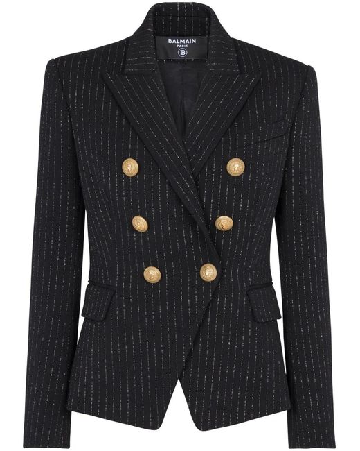 Balmain Jackets in het Black