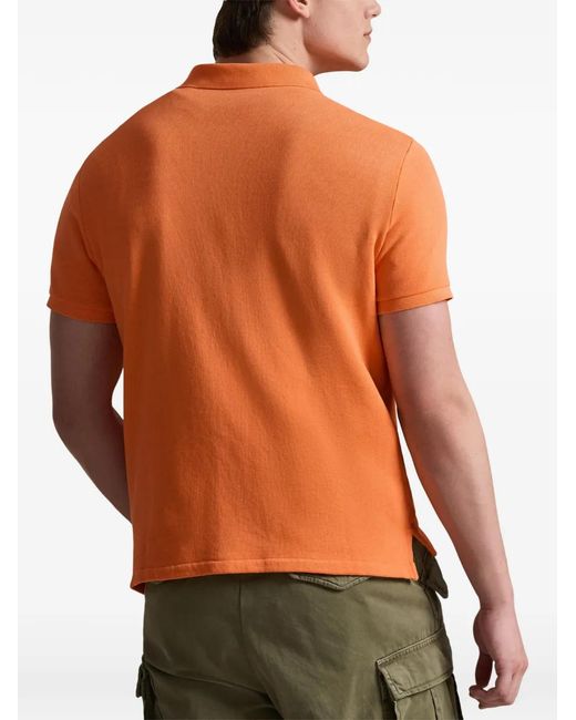 Polo Ralph Lauren Orange Short-Sleeve Polo Shirt for men