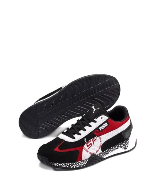 PUMA Black Sf Speed Hybrid Sneakers