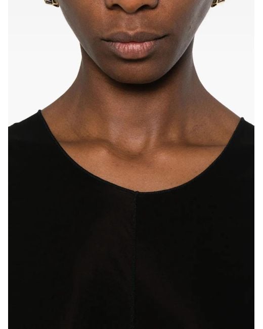 Khaite Black Allo Top