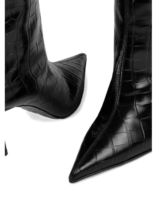 Le Silla Black 80Mm Bella Knee-High Boots