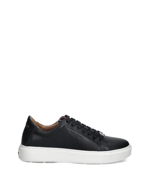 Alexander Smith Black London Lace-Up Sneakers for men