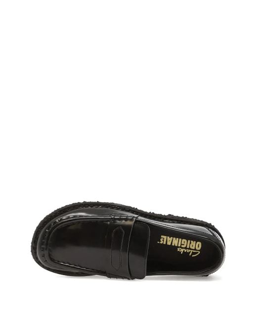 Clarks Black Nomad Loafers