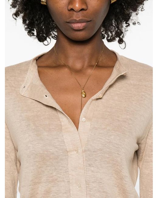 Isabel Marant Natural Lucy Button-Down T-Shirt