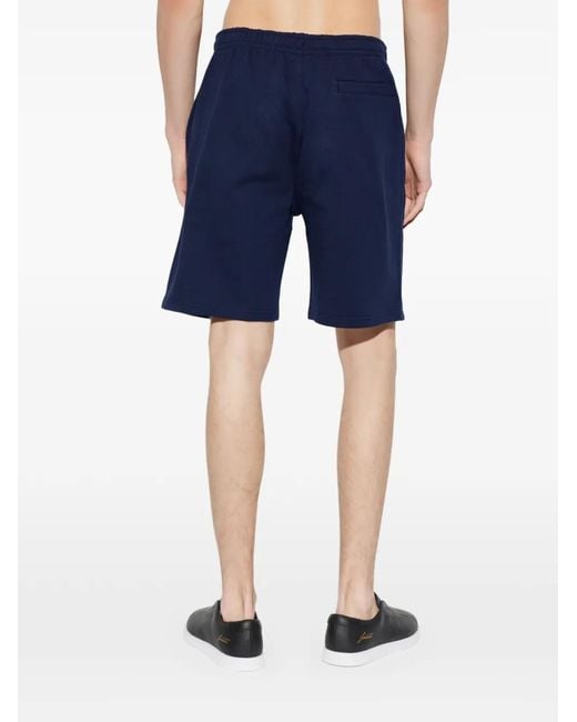 Lacoste Blue X Roland Garros Short À Patch Logo for men