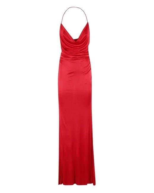 Elisabetta Franchi Red Carpet Maxi Dress