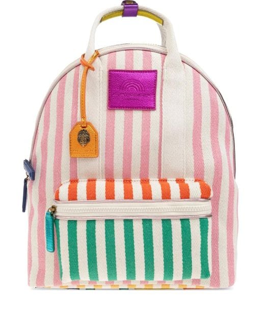 Kurt Geiger Pink Southbank Rucksack