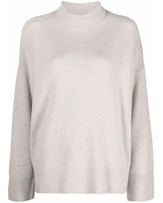 LeKasha Multicolor Fine-Knit Roll-Neck Jumper