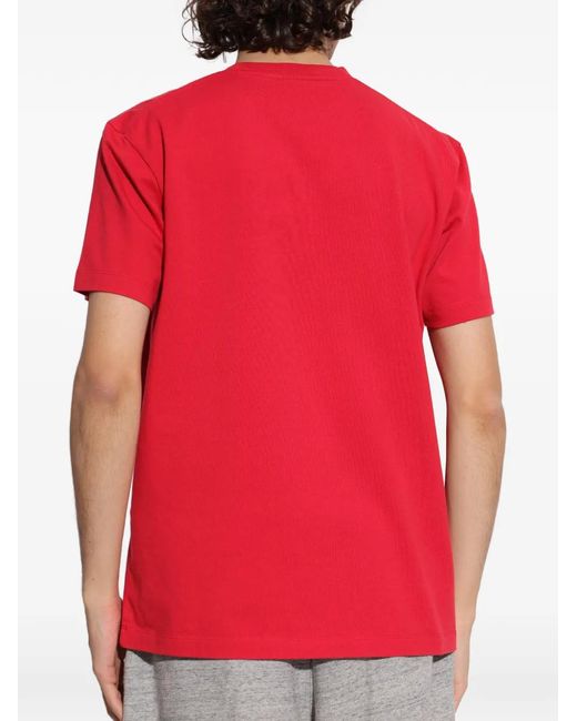 DSquared² Red T-Shirt With Logo for men