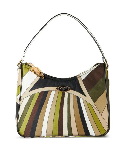 Emilio Pucci White Yummy Schultertasche