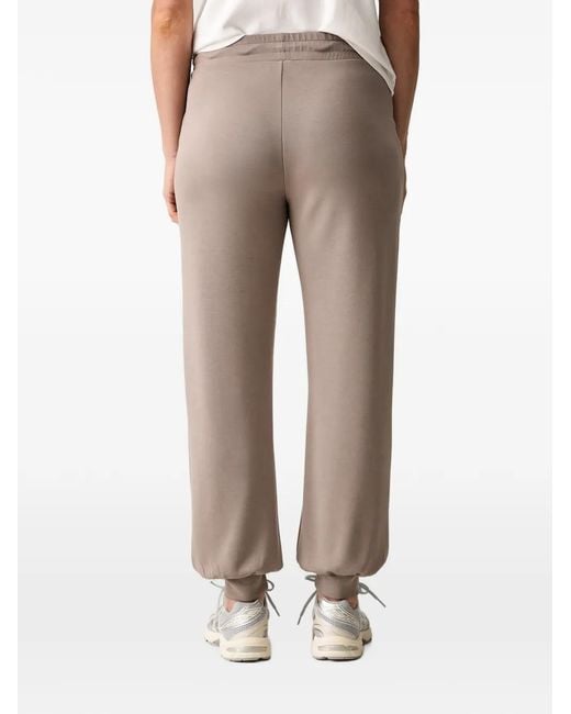 EA7 Natural Pantalon De Jogging À Taille Élastique