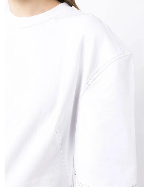 Jacquemus White T-shirts And Polos