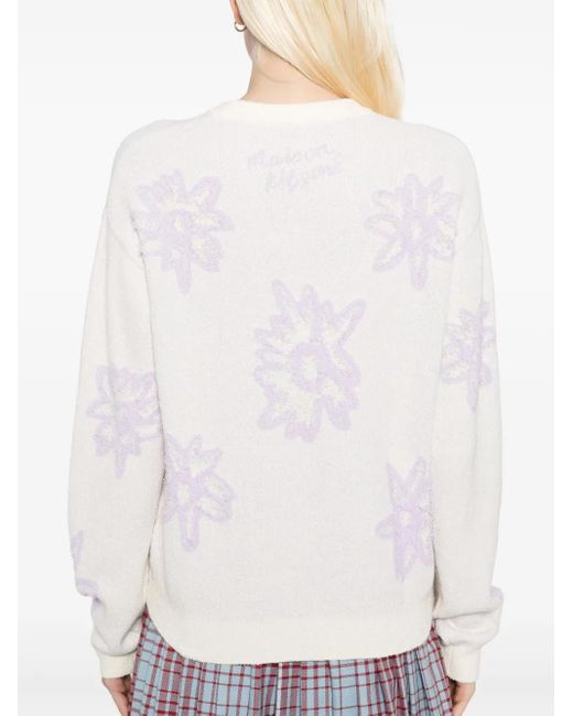 Maison Kitsuné クルーネック プルオーバー White