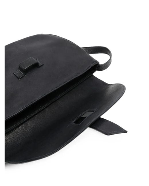 SOMMET Black Tekla Leather Cross Body Bag