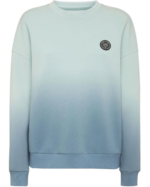 Philipp Plein グラデーション スウェットシャツ Blue