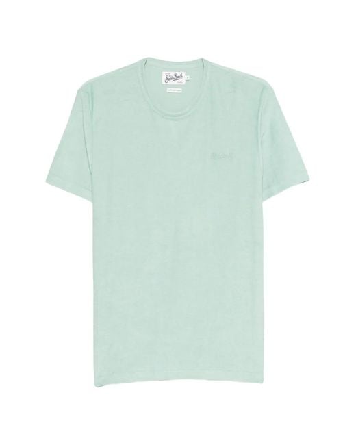 Mc2 Saint Barth Green Terry T-Shirt for men