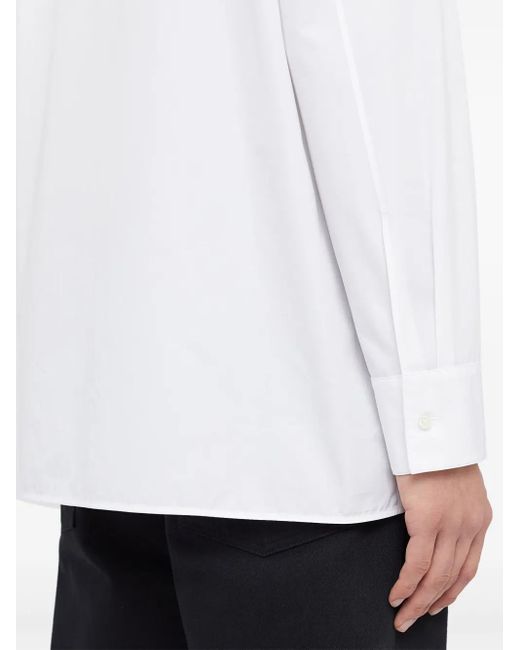 Jil Sander Monday Overhemd in het White voor heren