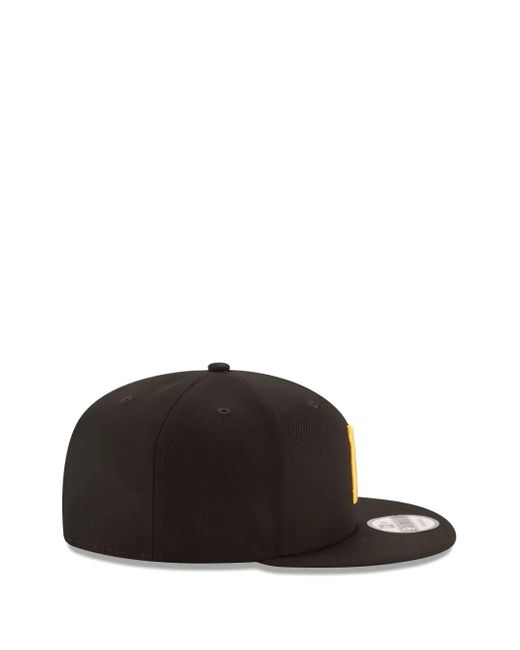 KTZ Black 9Fifty Flat-Brim Cap