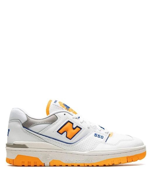 New Balance White 550 "Lakers Pack