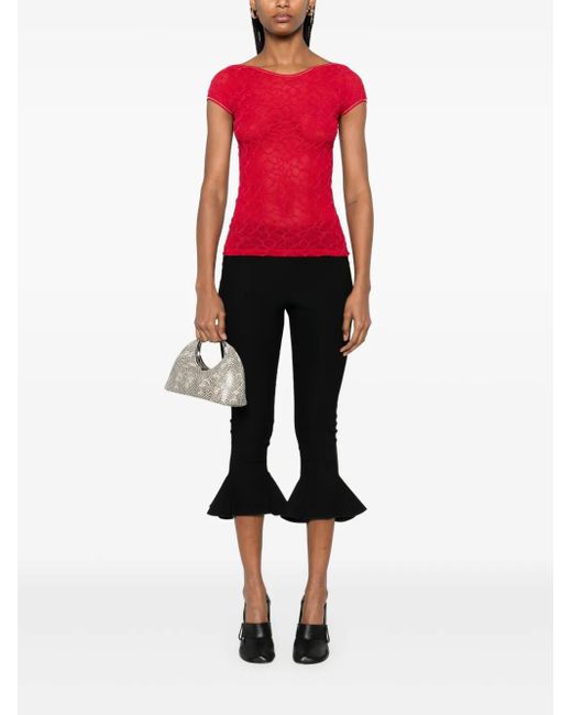 Pinko Red Cody Top