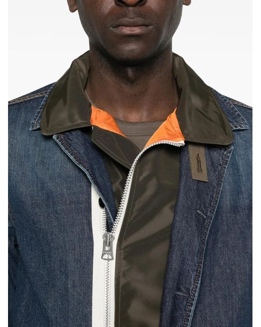 Sacai Blue Jackets for men