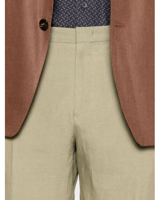 Pantalon fuselé en lin Paul Smith pour homme en coloris Natural
