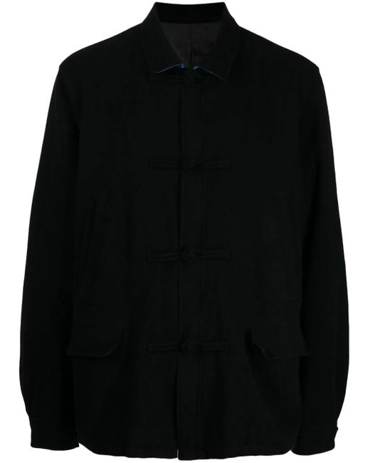 Undercover Wollen Jack Met Brede Kraag in het Black voor heren