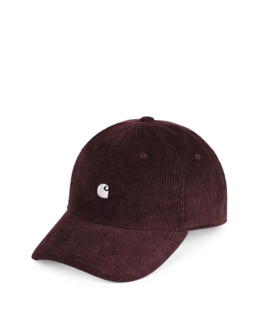 Carhartt Red Harlem Corduroy Cap