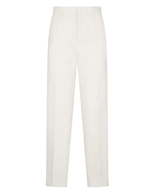 DSquared² White Double-breast Notched-lapel Suit