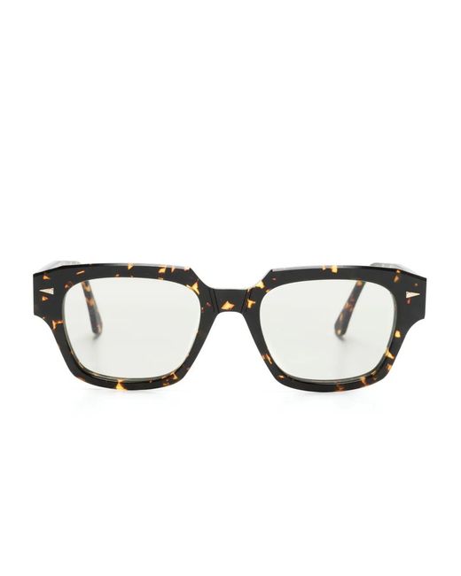 Ahlem Brown Rivoli Square-Frame Sunglasses