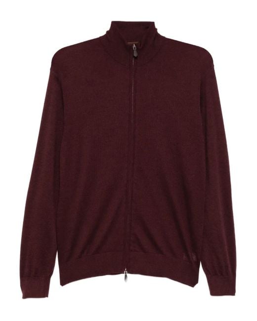 N.Peal Cashmere Hyde T-Shirt in Purple für Herren