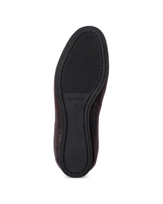 Bernardo White Billie Ballet Flats