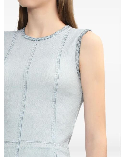 Top de algodón sin mangas Rag & Bone de color Blue