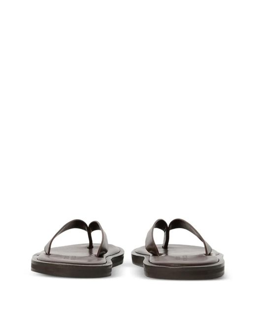 Studio Nicholson Brown Sandales Curren En Cuir for men