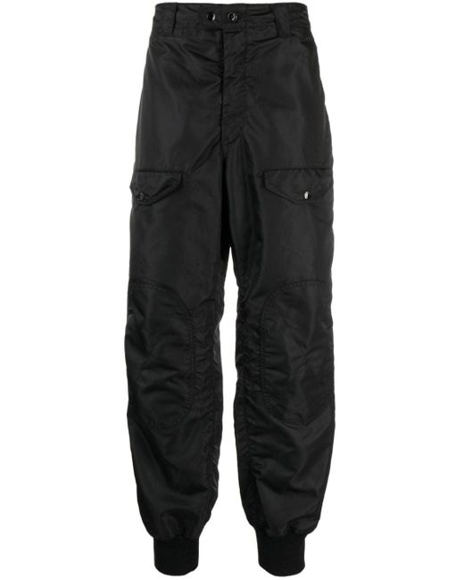 Engineered Garments Airborne Cargo Trousers in Black for Men | Lyst