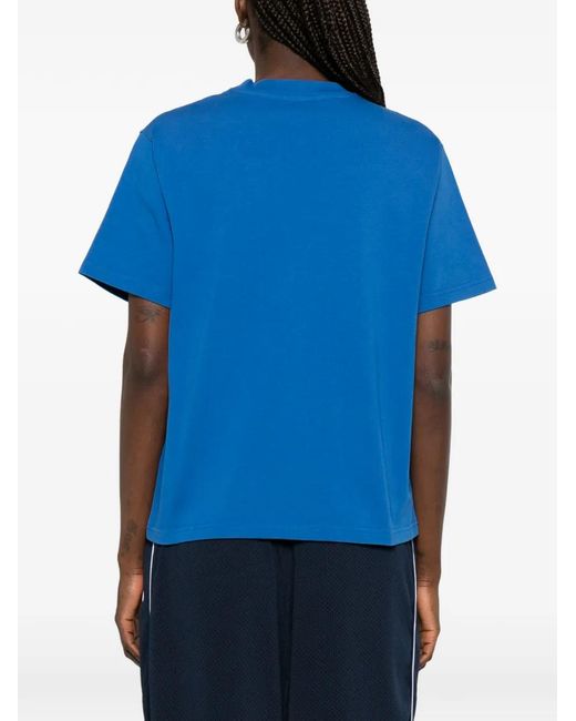 Casablanca Blue Short-Sleeves T-Shirt