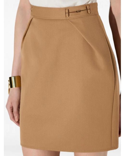 Elisabetta Franchi Natural Miniskirt