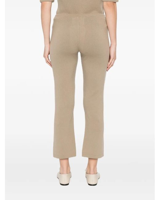 Extreme Cashmere Natural Nº461 Wander Knitted Trousers