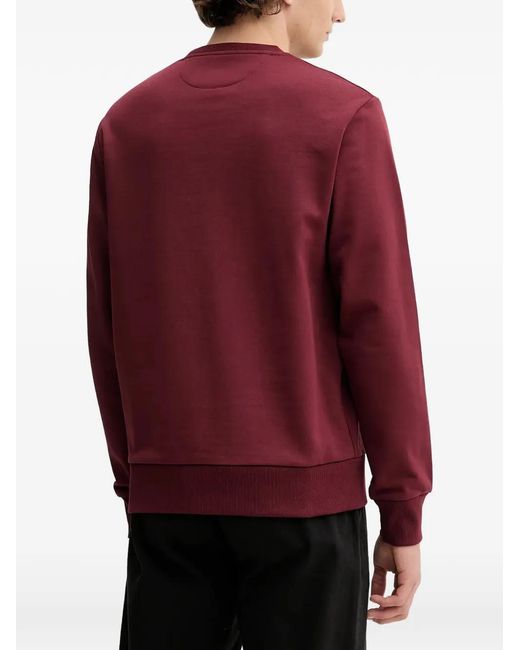 Hackett Red Graphic-Print Sweatshirt for men