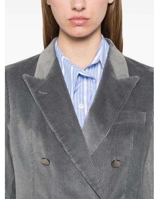 Grey corduroy blazer online