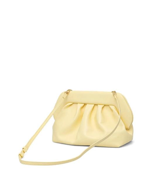 THEMOIRÈ Natural Bios Gathered Clutch Bag